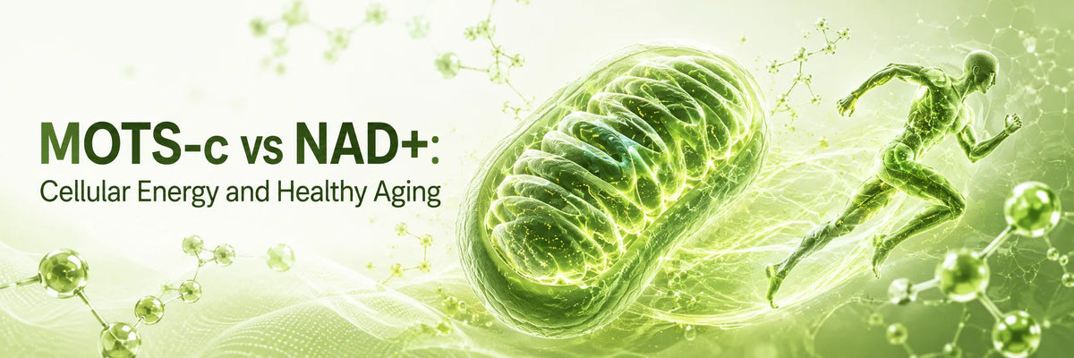 MOTS-c vs NAD+: What Each Does for Cellular Energy and Healthy Aging